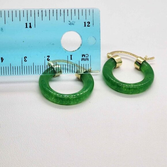Brand NEw JADE Earrings - Picture 4 of 4